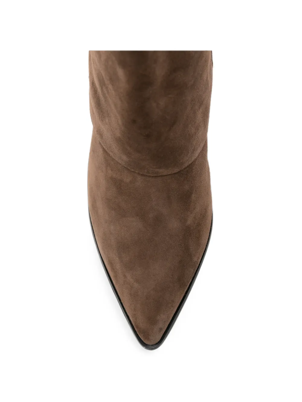 Bruno Premi buckle-detail pointed-toe ankle boots Bruin