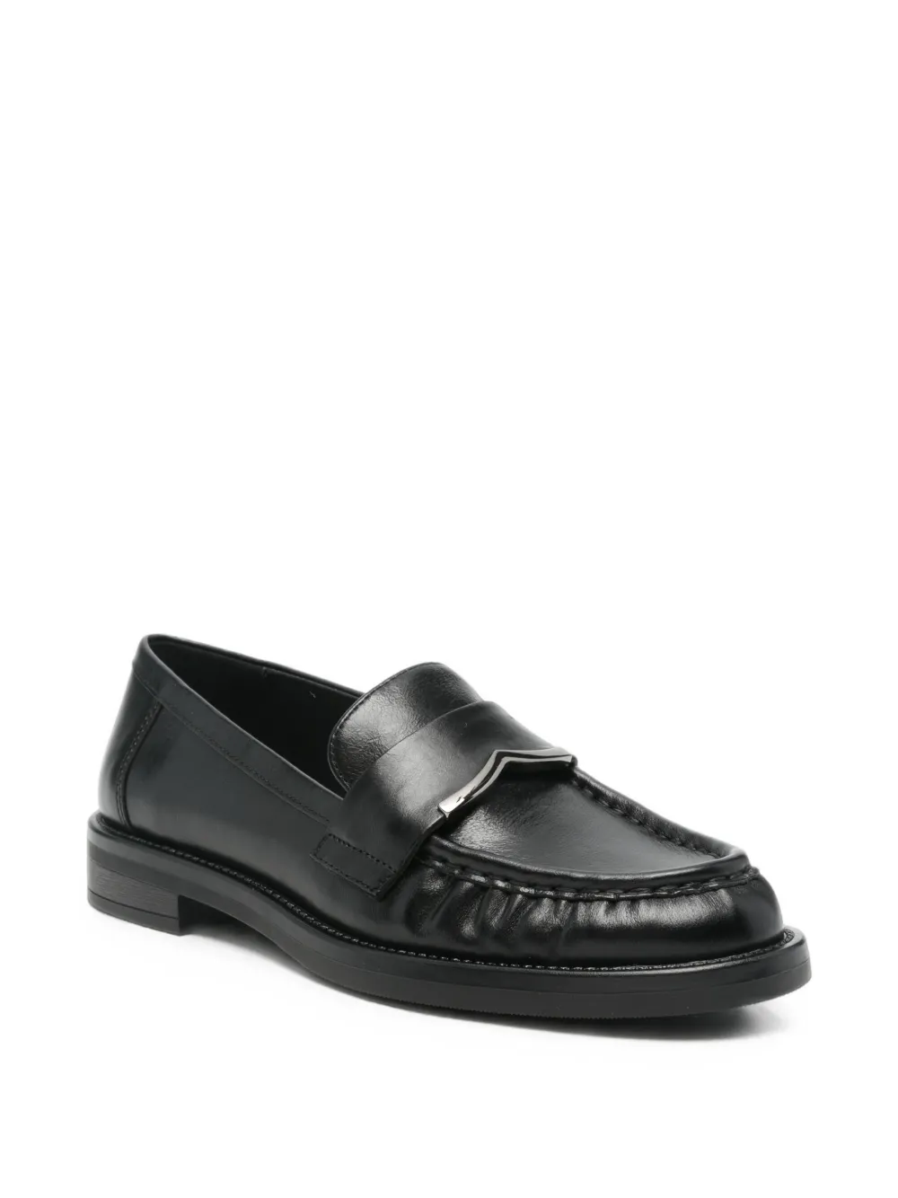 Bruno Premi leather loafers Zwart
