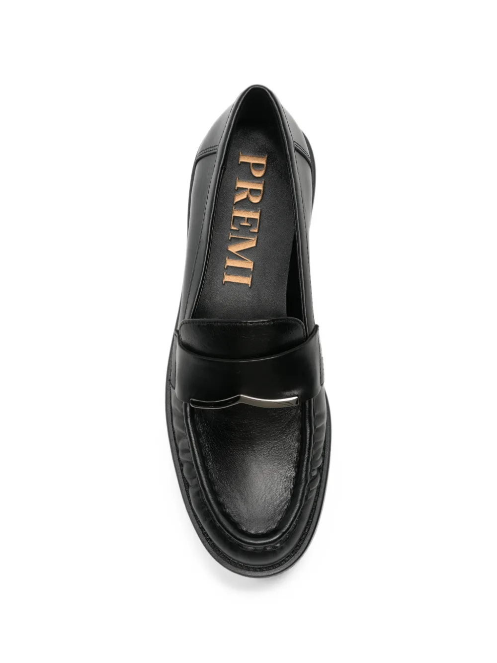 Bruno Premi leather loafers Zwart