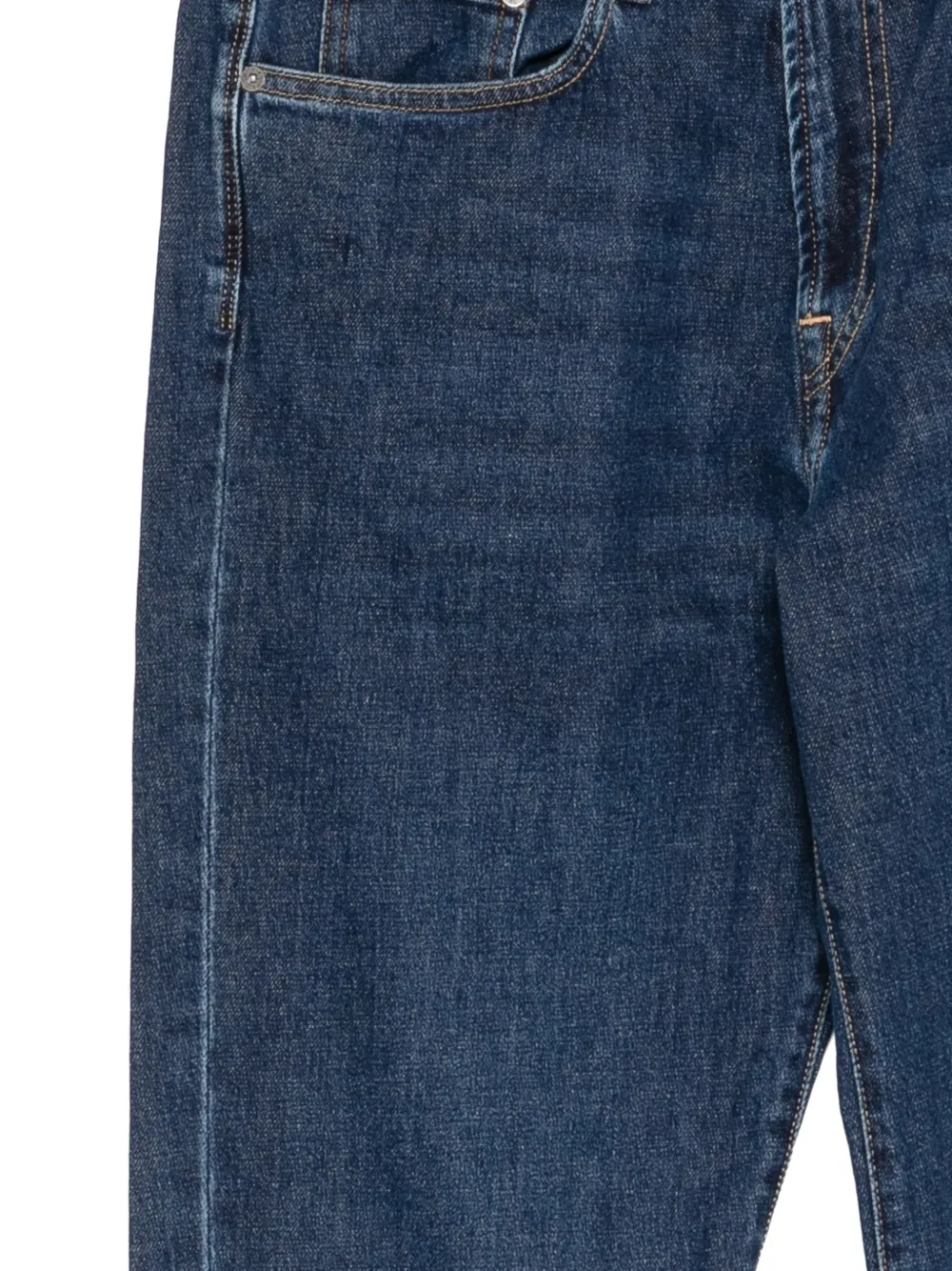 PS Paul Smith Jeans met logopatch Blauw