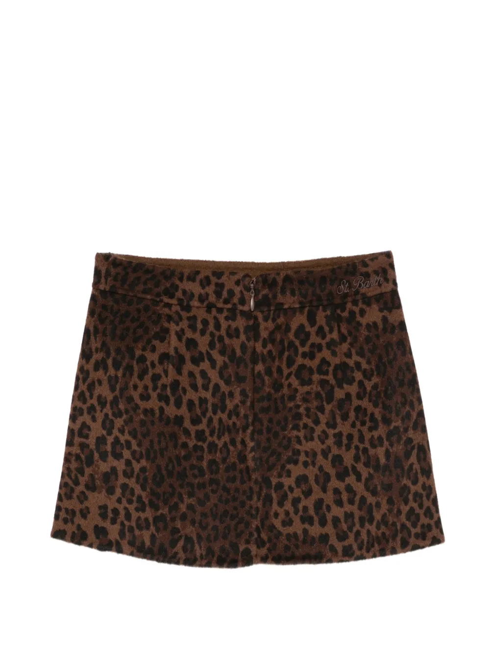 MC2 Saint Barth Kids Rok met luipaardprint Bruin