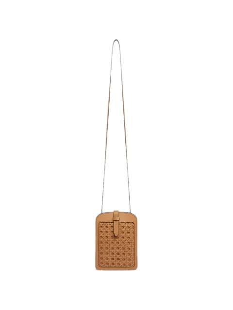 Aviteur cannage leather phone case