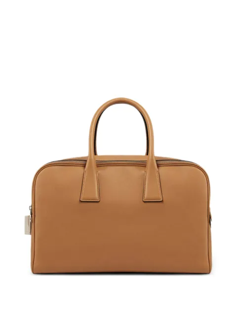 Aviteur medium Cristallo leather weekend bag