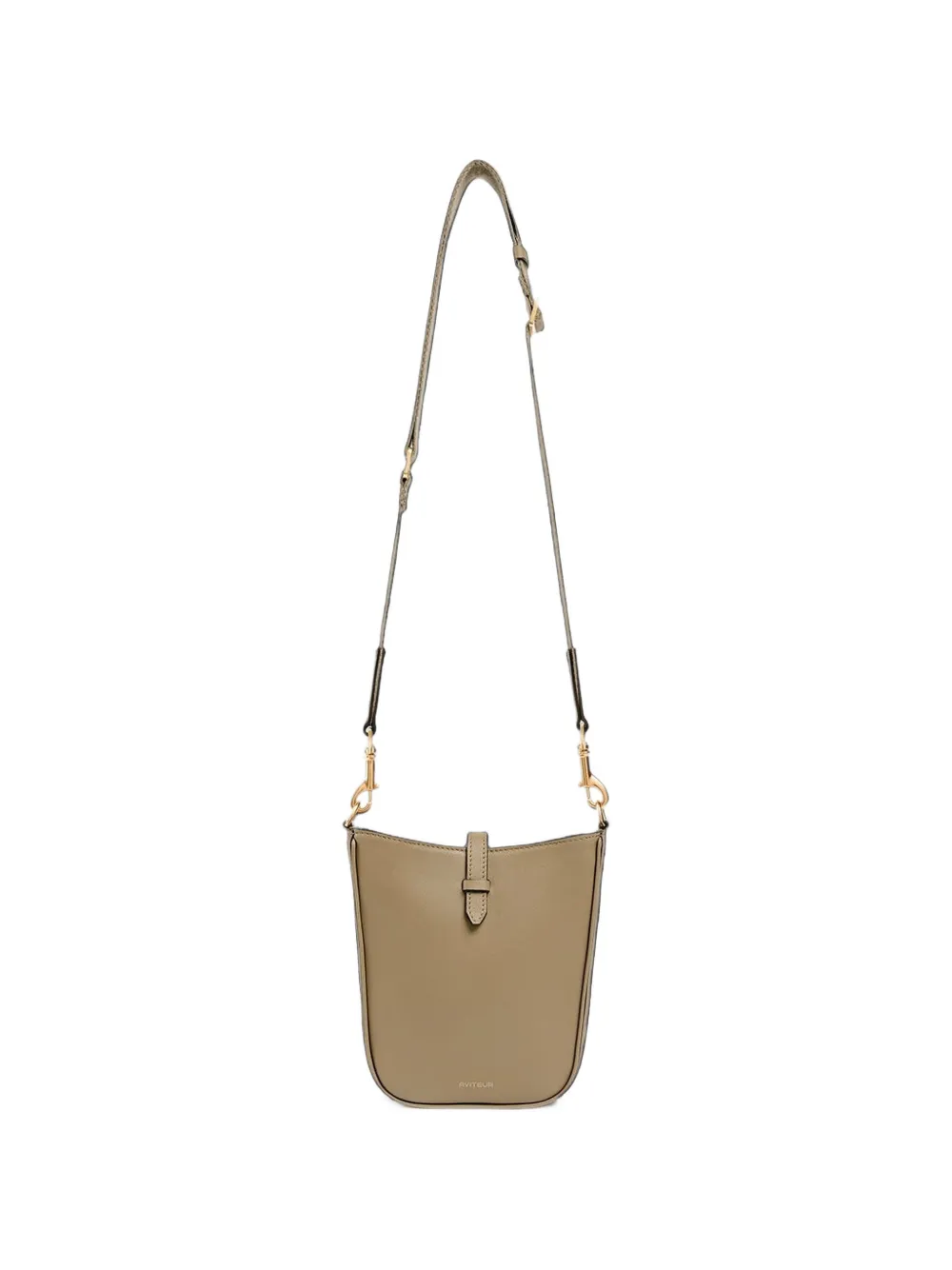 Aviteur mini Gigi woven-detail shoulder bag