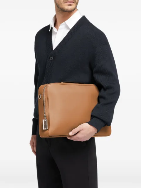 Aviteur prism-clasp briefcase