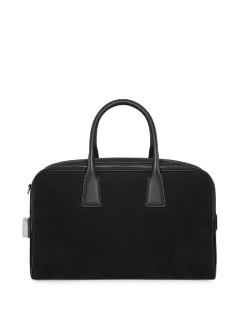Aviteur Cristallo nubuck weekend bag