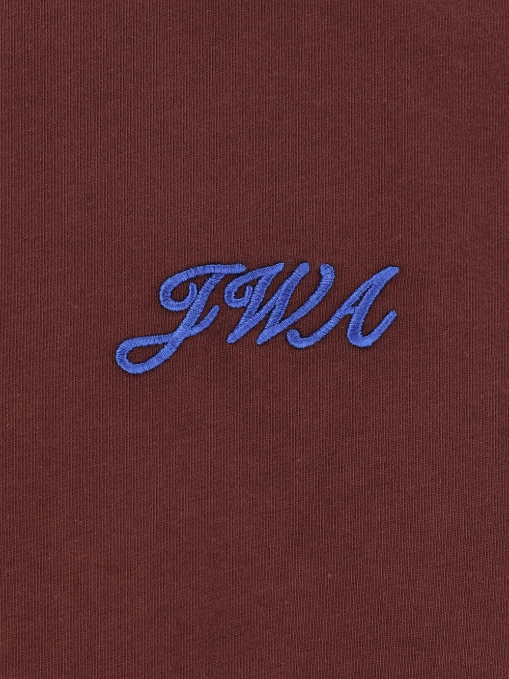 JW Anderson embroidered long-sleeve T-shirt Rood