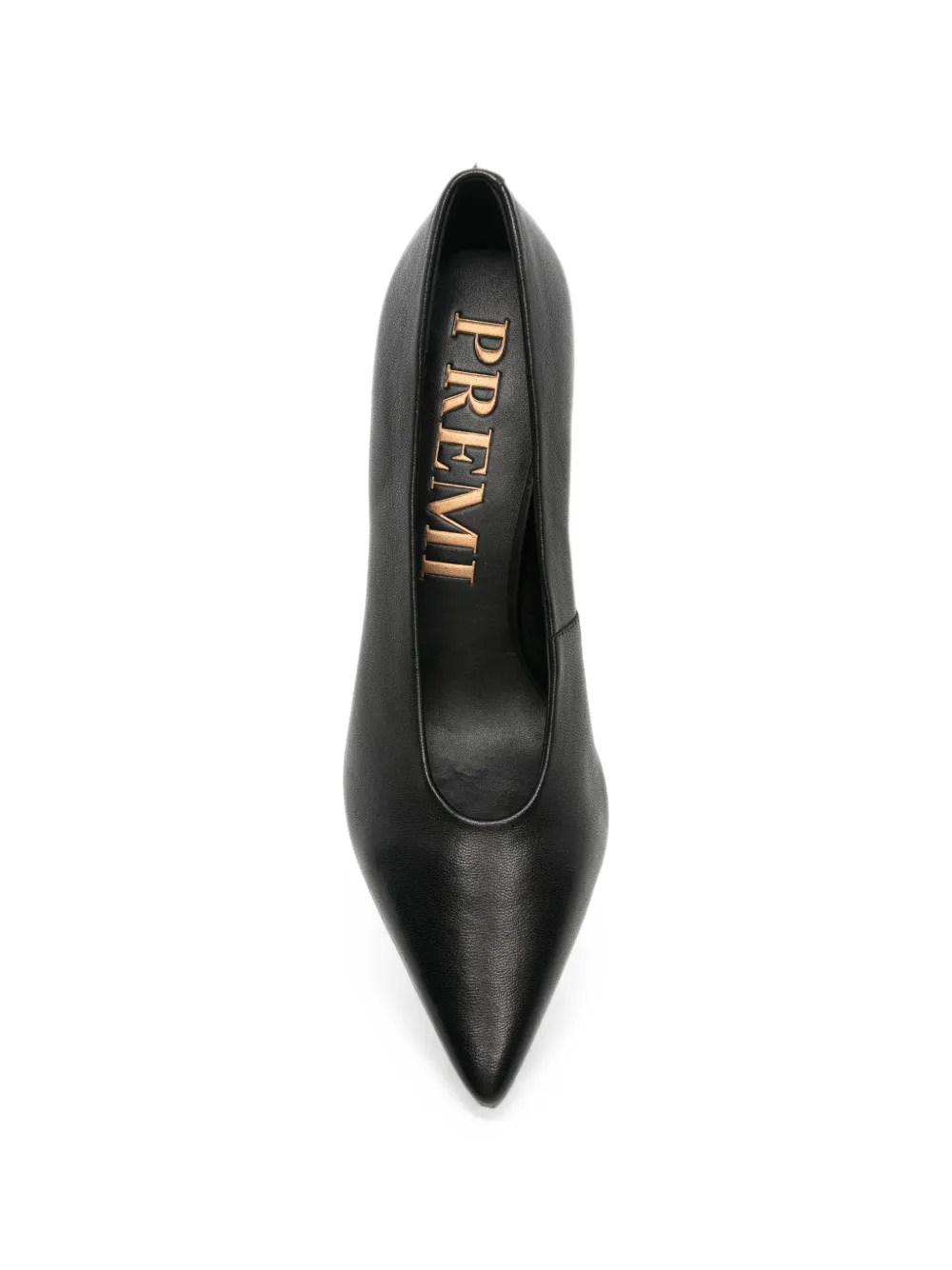 Bruno Premi pointed-toe leather pumps Zwart