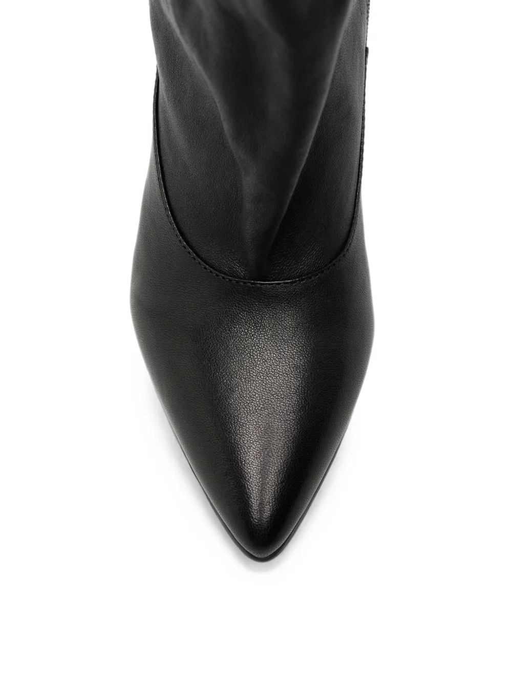 Bruno Premi pointed-toe slouchy boots Zwart