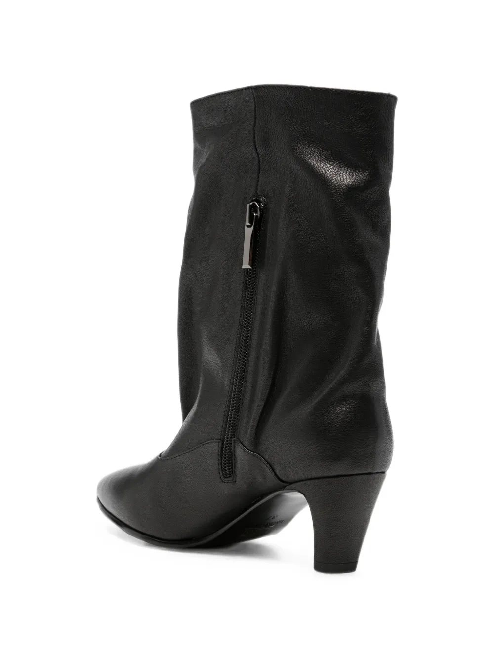 Bruno Premi pointed-toe slouchy boots Zwart