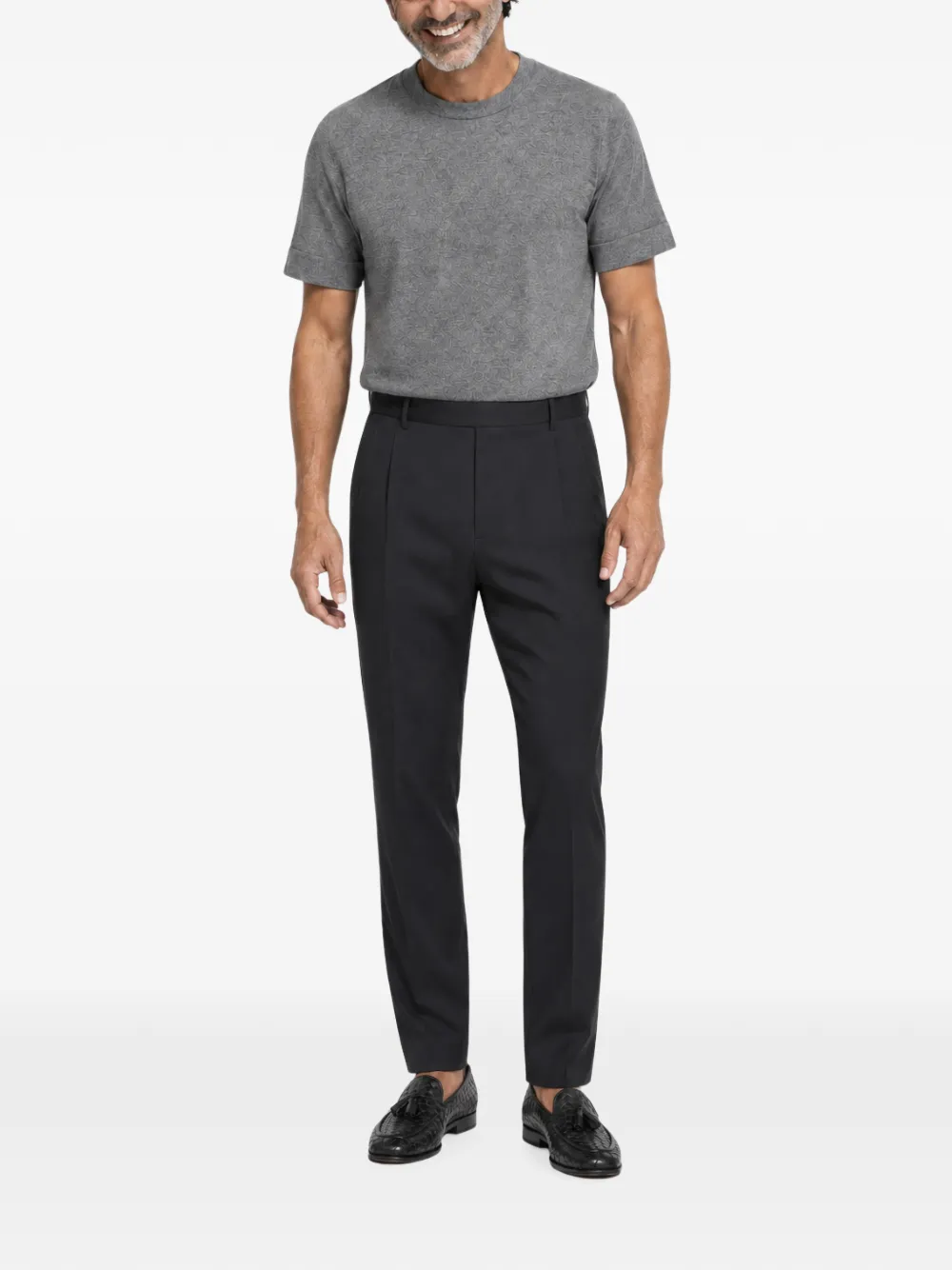 FRANZESE COLLECTION Stefano De Martino T-shirt Grijs