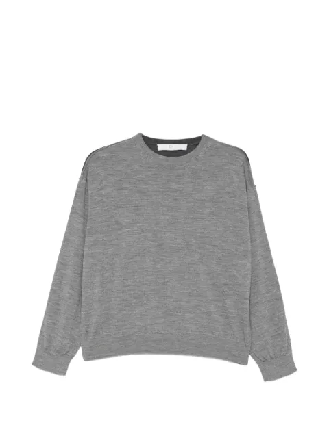 Tela fine-knit crew-neck sweater