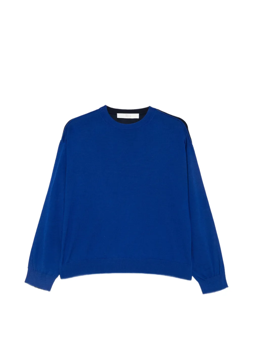 Tela pull à empiècements contrastants - Bleu Tela pull à empiècements contrastants - Bleu
