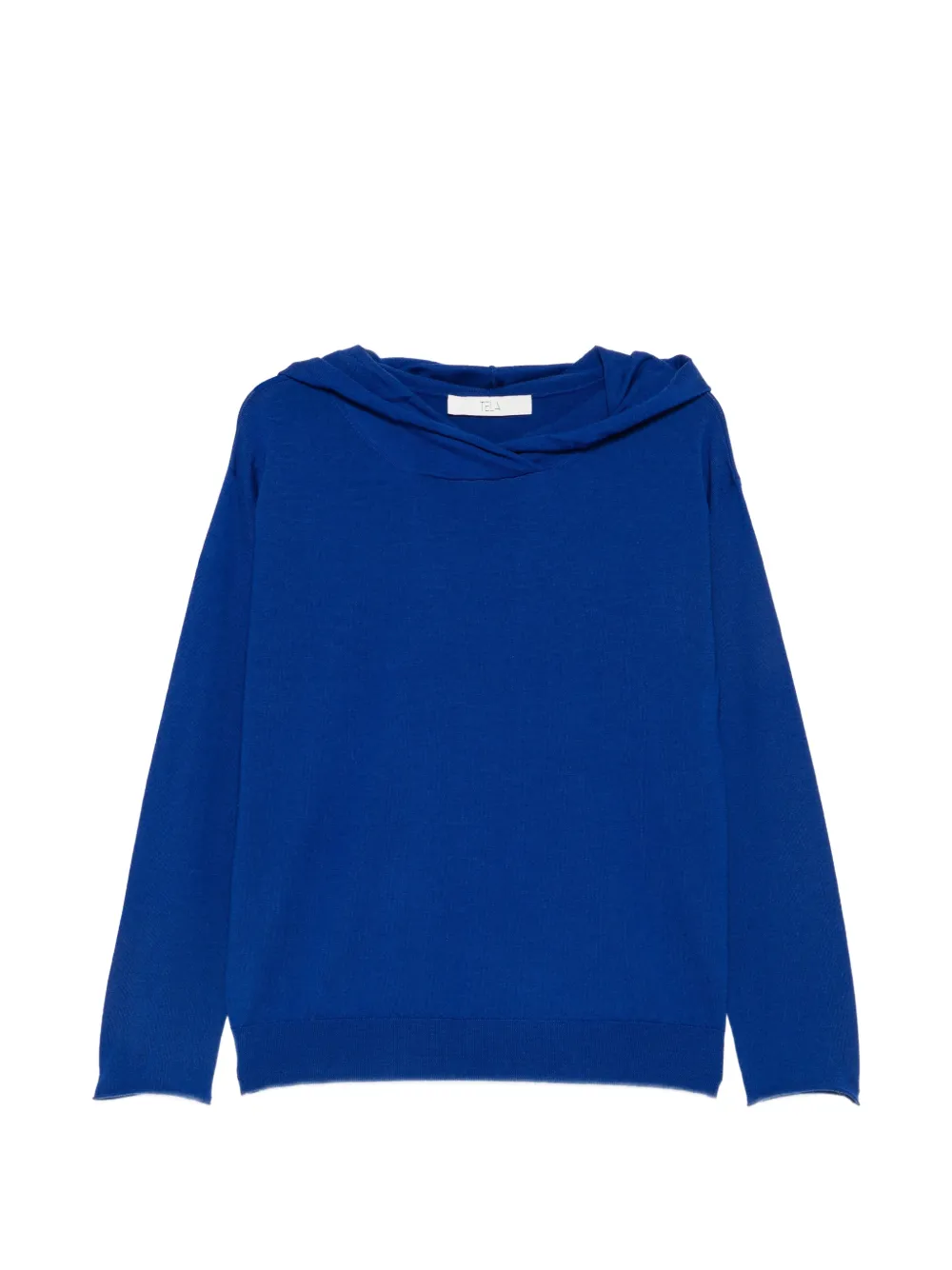 Tela hoodie en maille fine - Bleu Tela hoodie en maille fine - Bleu