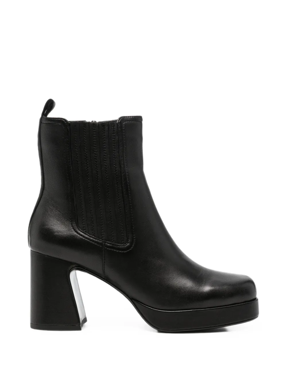 Bruno Premi Platform Ankle Boots In Black