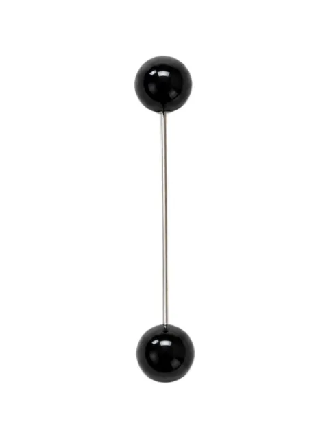 Emporio Armani pearl-effect sphere brooch