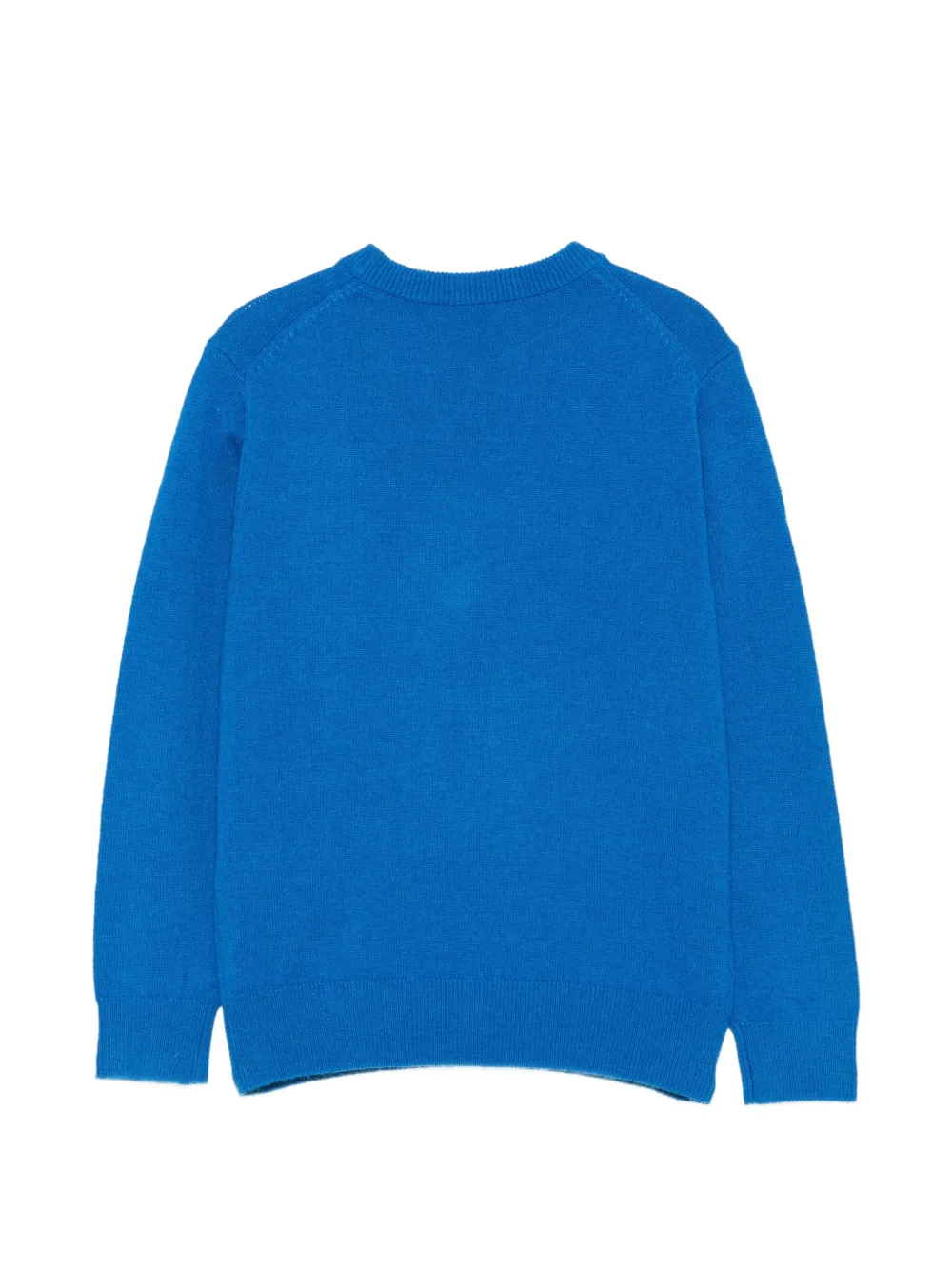 MC2 Saint Barth Kids Intarsia trui Blauw