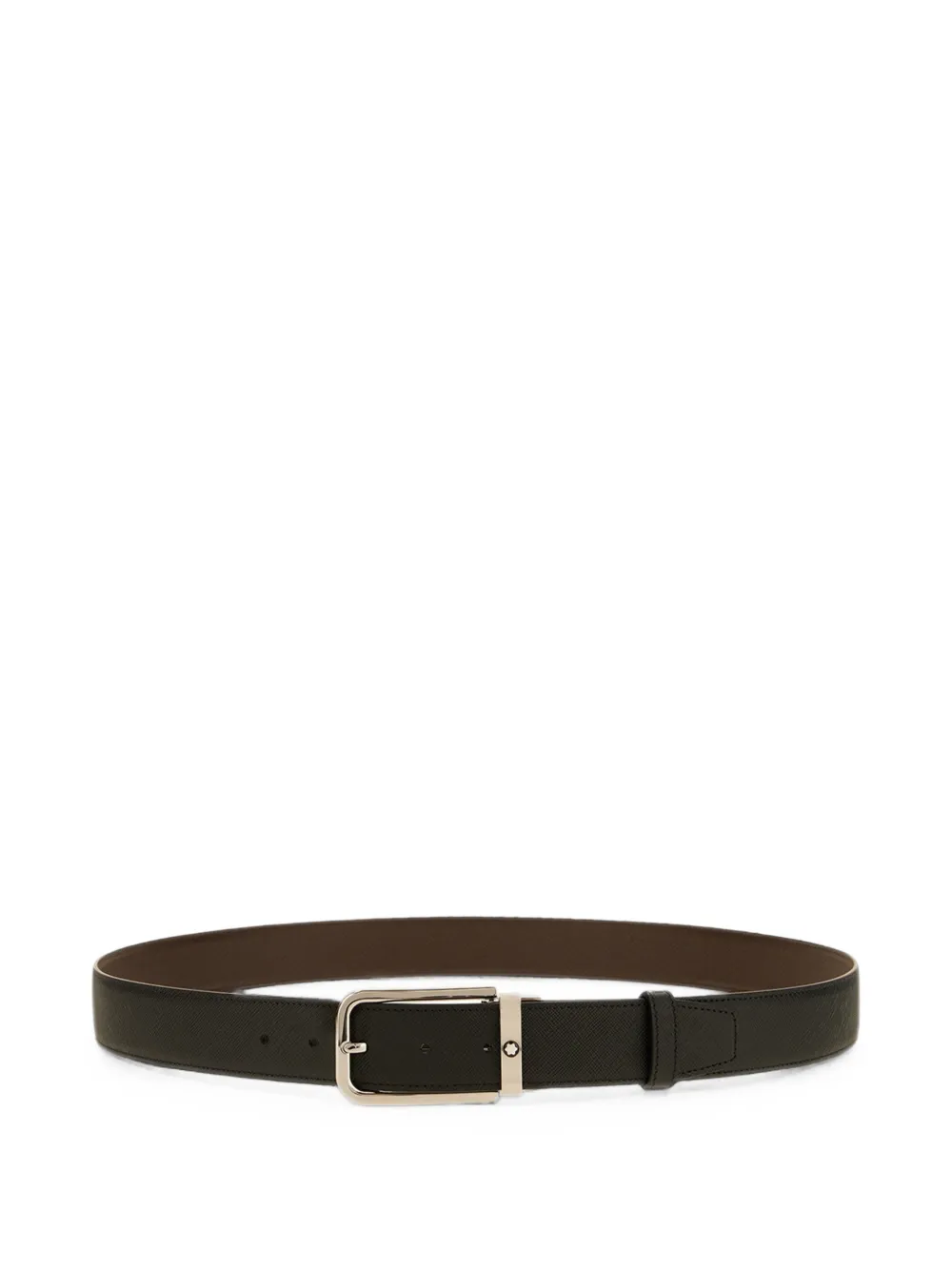 Montblanc reversible sartorial leather belt Zwart