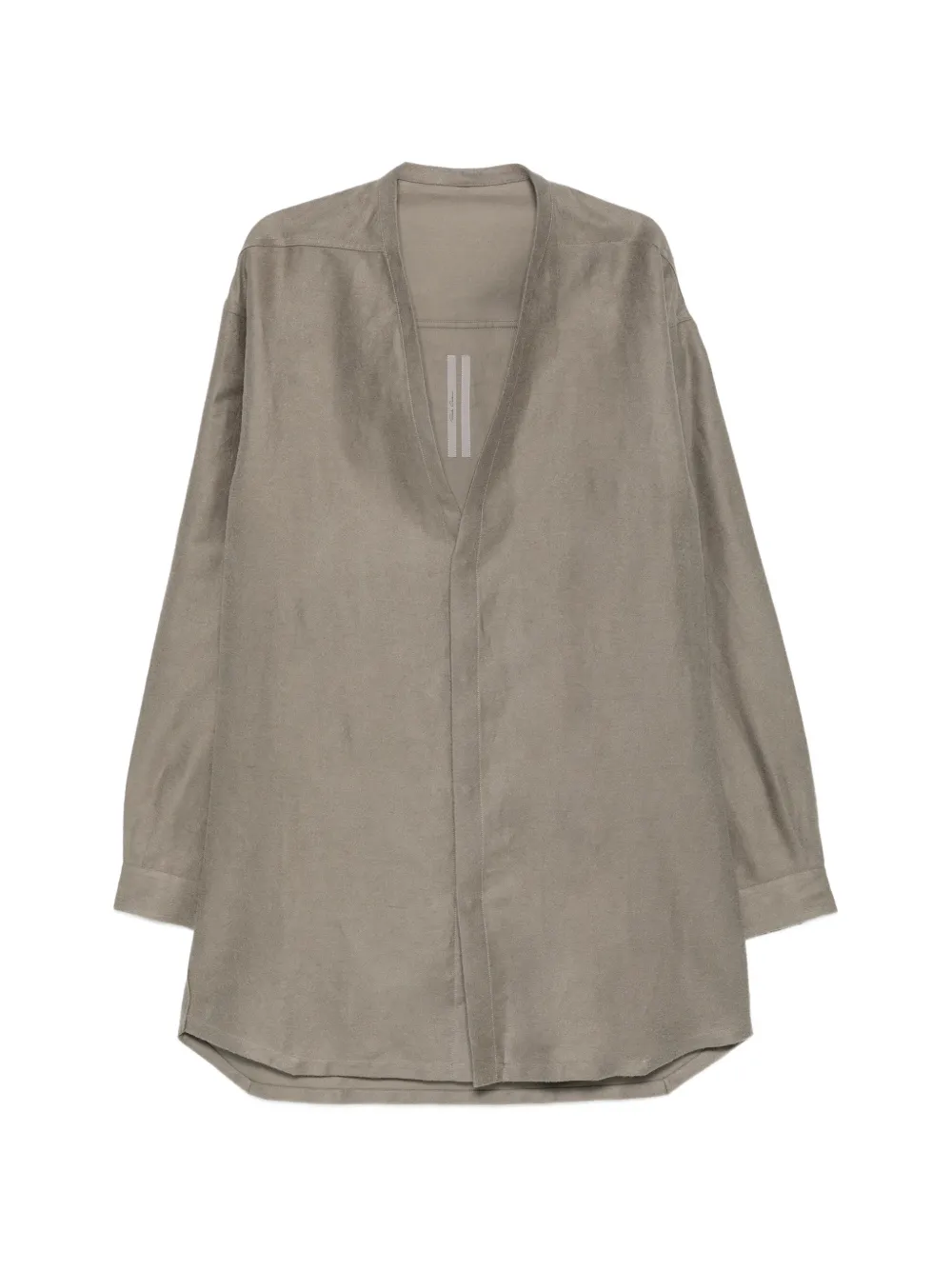 Rick Owens Concordian webbing-strap shirt