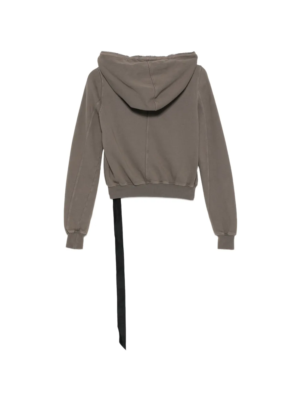 Rick Owens DRKSHDW Gimp cropped hoodie met rits Grijs