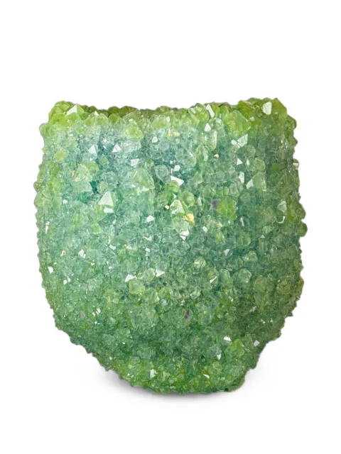Mineral Series crystallised mineral vase