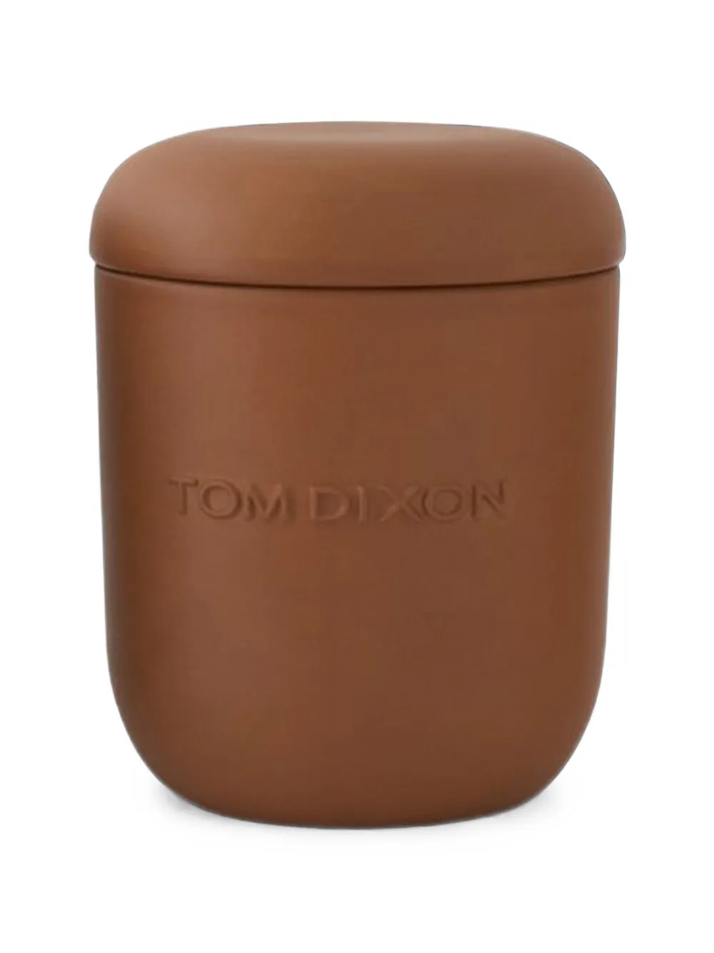 Tom Dixon 어스 엠보스드 테라코타 캔들 | 브라운 | Image 1