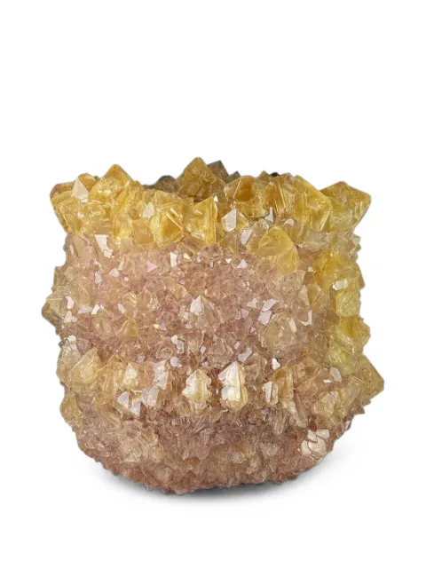 Mineral Series crystallised mineral vase