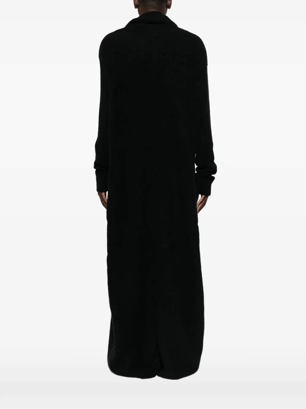 Rick Owens Dafne vest in badjasstijl Zwart