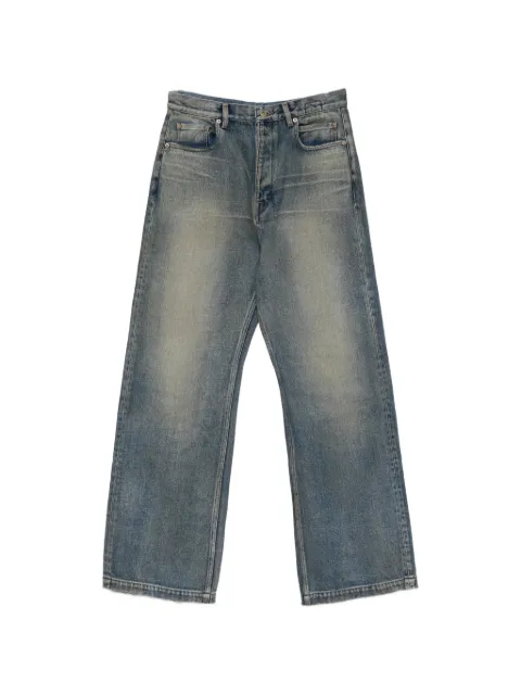 Rick Owens DRKSHDW faded wide-leg jeans
