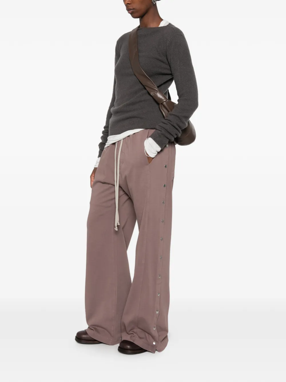 Rick Owens fine-knit sweater Grijs