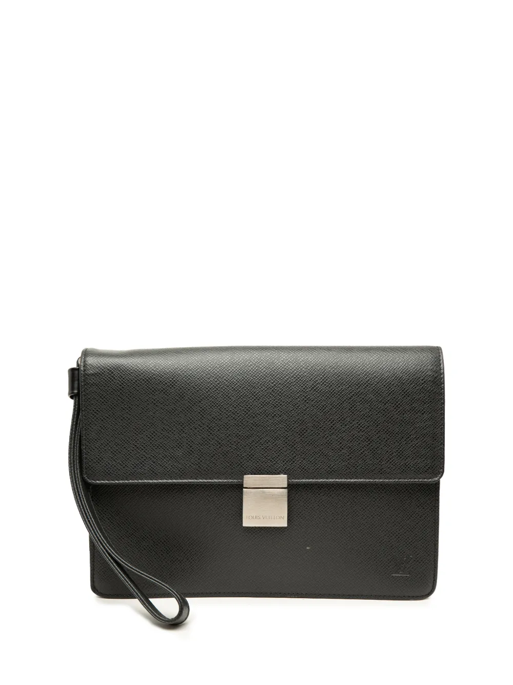 Louis Vuitton Pre-Owned 2006 Taiga Selenga clutch bag - Nero