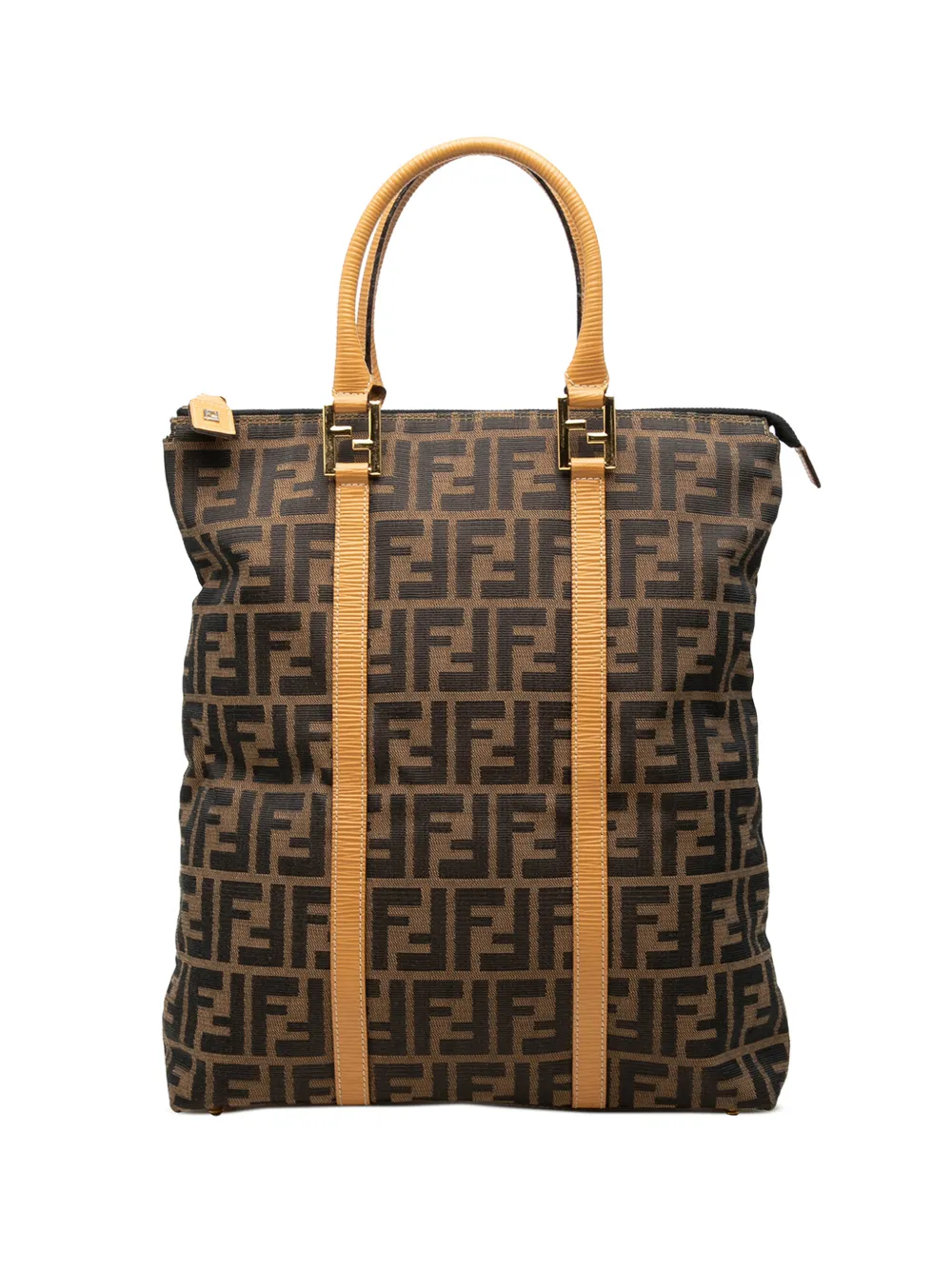 Fendi Pre-Owned 20th Century Zucca Canvas Tote Bag - Braun