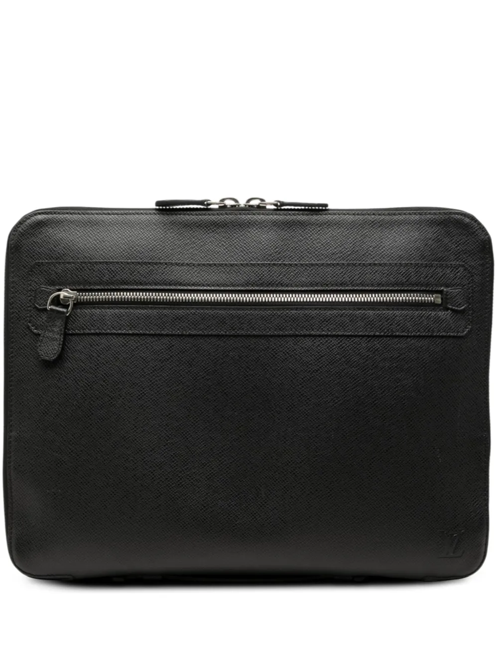 Louis Vuitton Pre-Owned 2011 Taiga Vladimir Portfolio clutch bag - Black