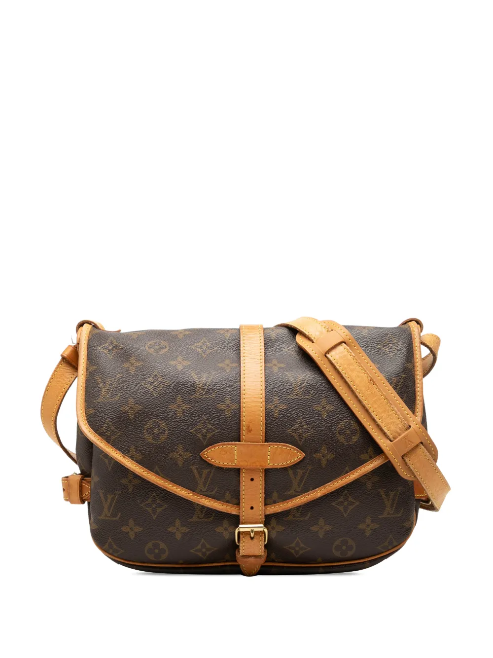 Louis Vuitton Pre-Owned 1994 Monogram Saumur 25 crossbody bag - Marrone