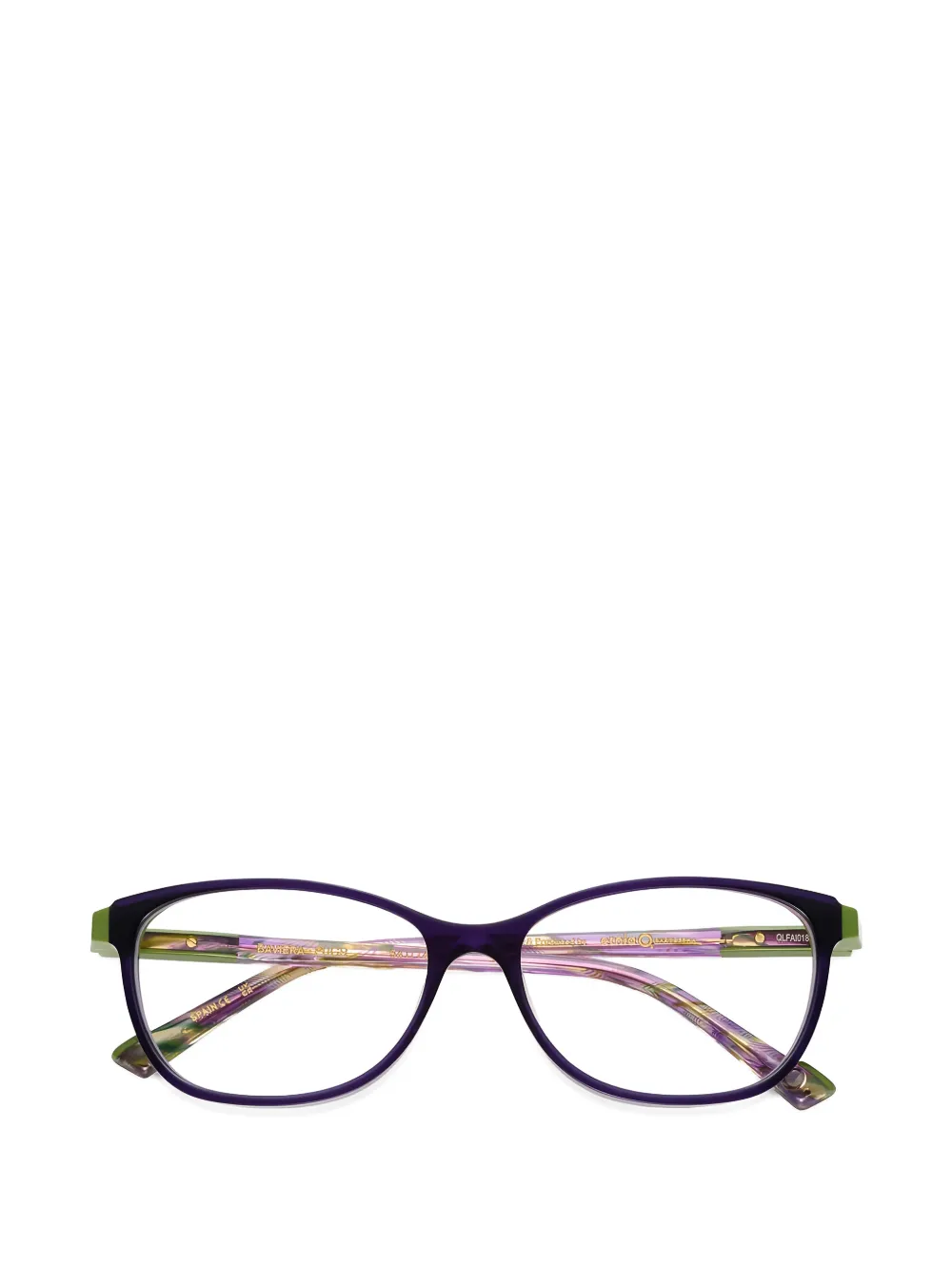 Etnia Barcelona Baviera geometric-frame glasses - Viola
