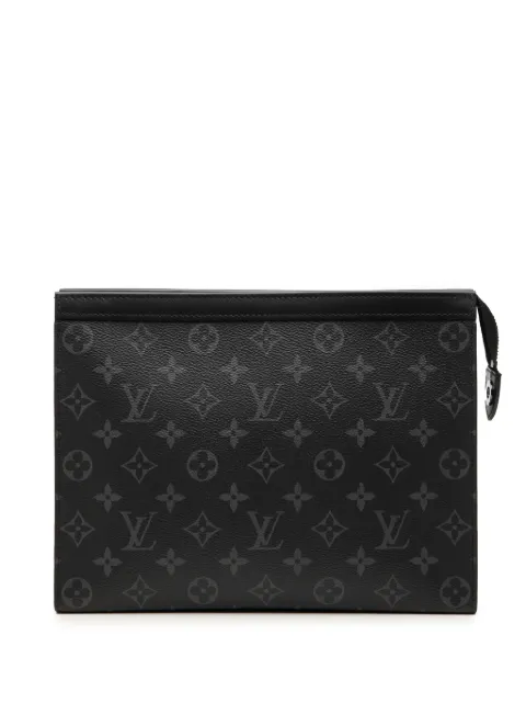 Louis Vuitton Pre-Owned 2000-2026 Monogram Eclipse Pochette Voyage MM clutch bag