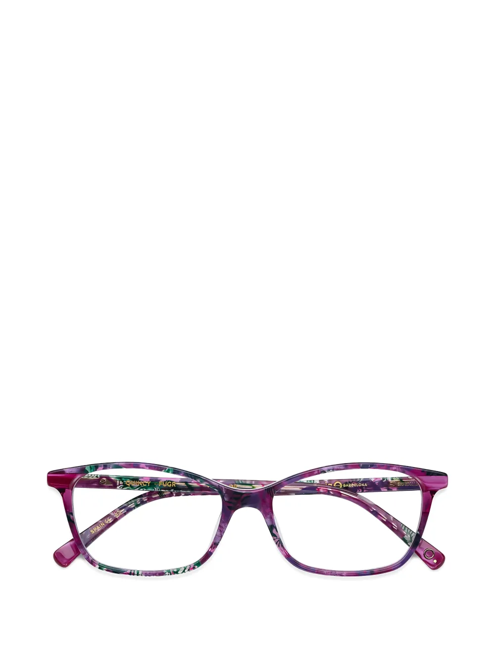 Etnia Barcelona Quincy rectangle-frame glasses - Rosa