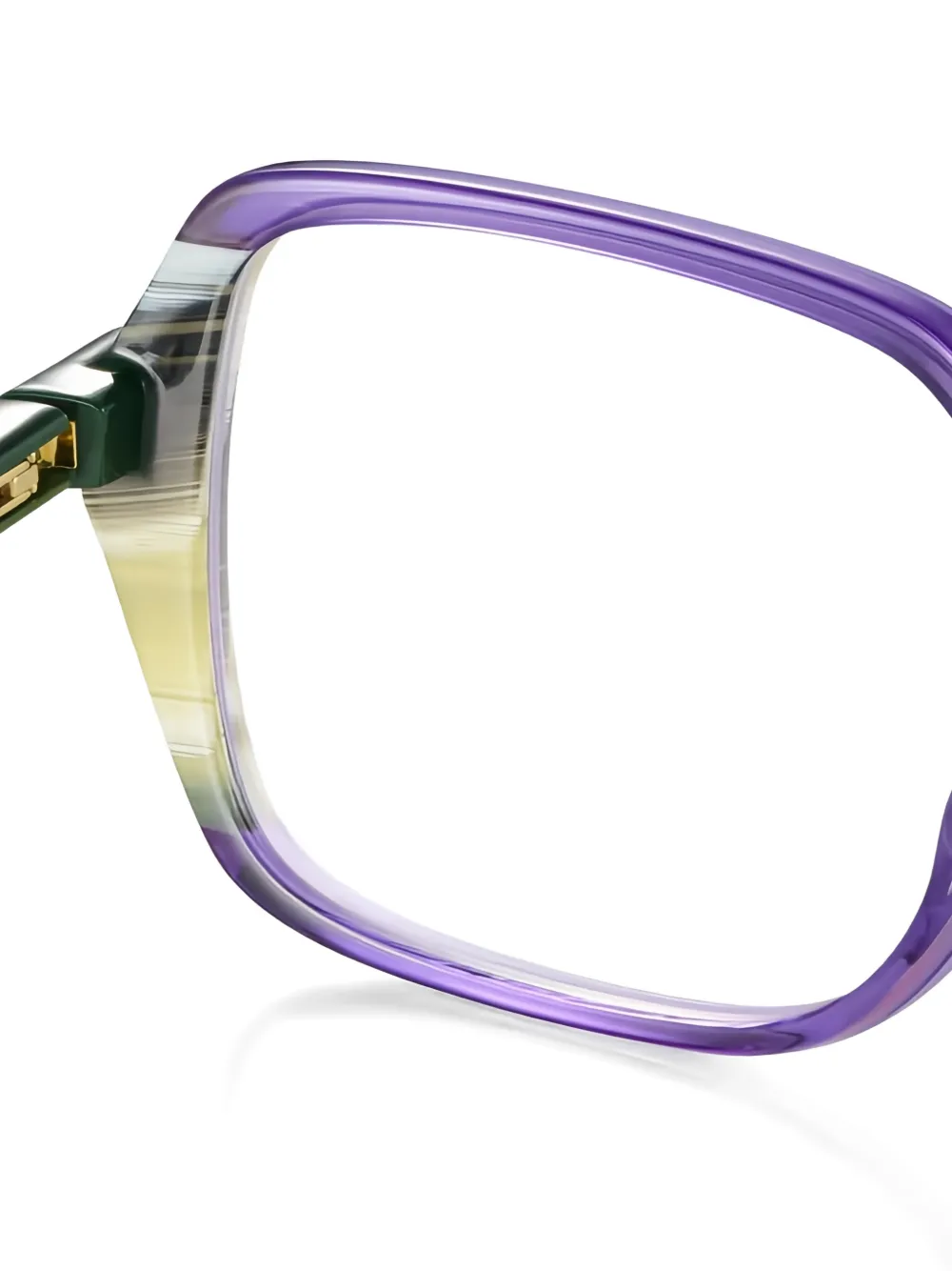 Etnia Barcelona Sima bril met geometrisch montuur Paars