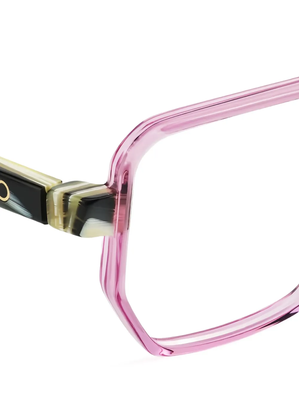 Etnia Barcelona Dasos bril met geometrisch montuur Roze