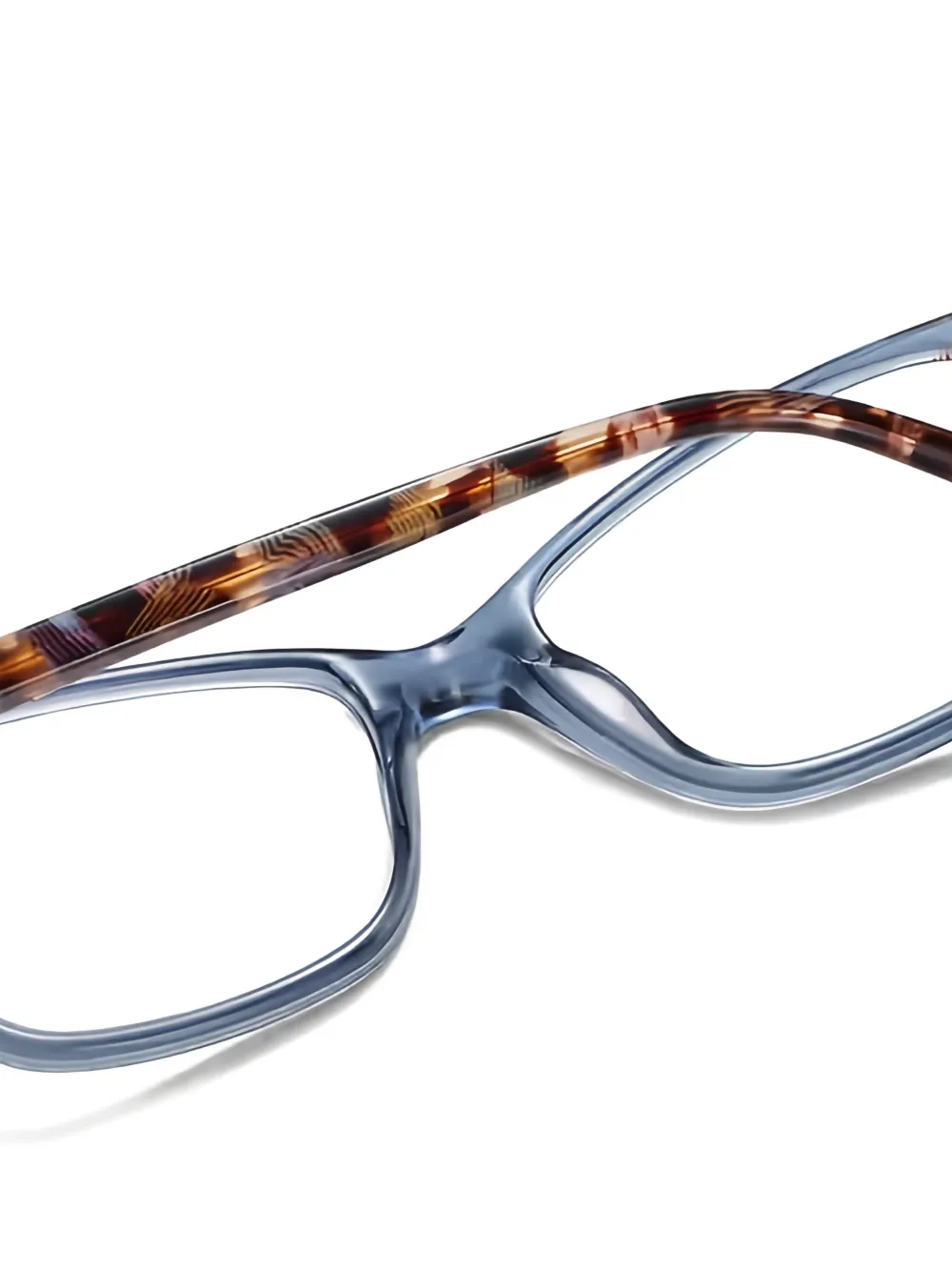 Etnia Barcelona Quincy bril met rechthoekig montuur Blauw