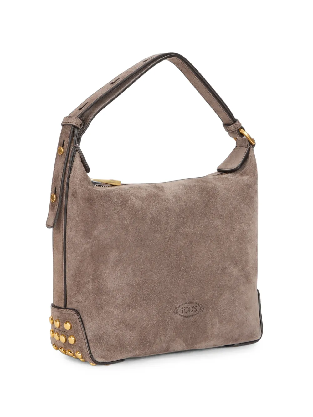 Tod's metal dots mini bag in suede