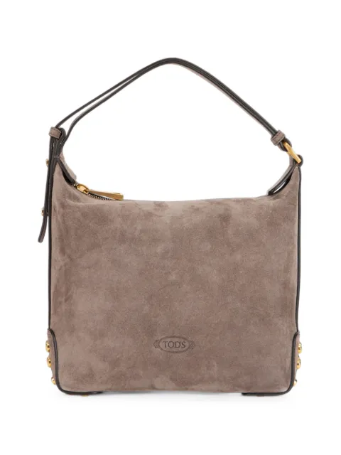 Tod's metal dots mini bag in suede