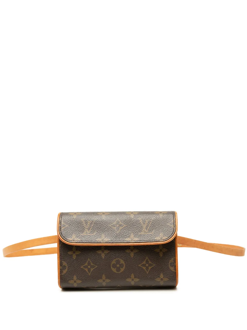 Louis Vuitton Pre-Owned 2002 Monogram Pochette Florentine belt bag - Marrone