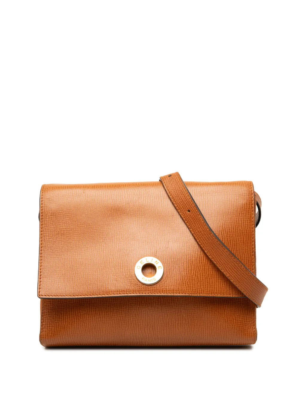Celine Pre-Owned 2009 Ring Lock Umhängetasche - Braun