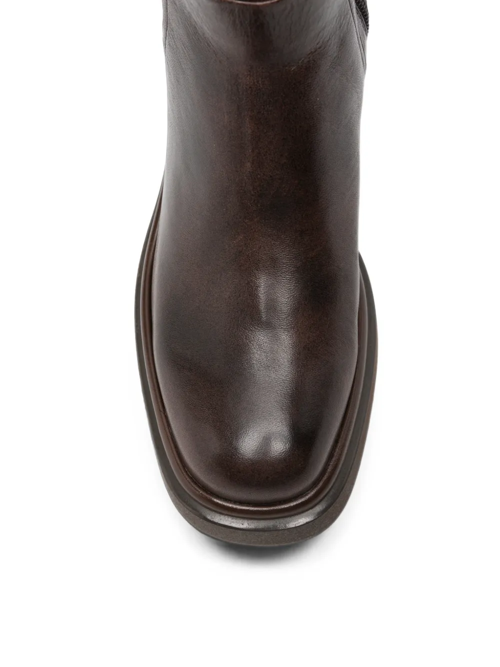 Bruno Premi ruched platform ankle boots Bruin