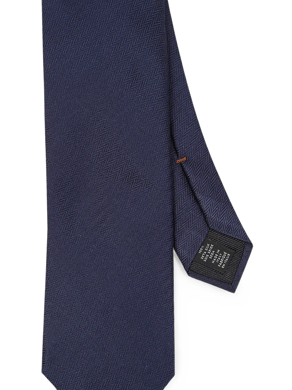 Zegna Zijden stropdas Blauw