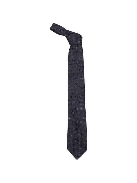 Zegna polka-dot silk tie