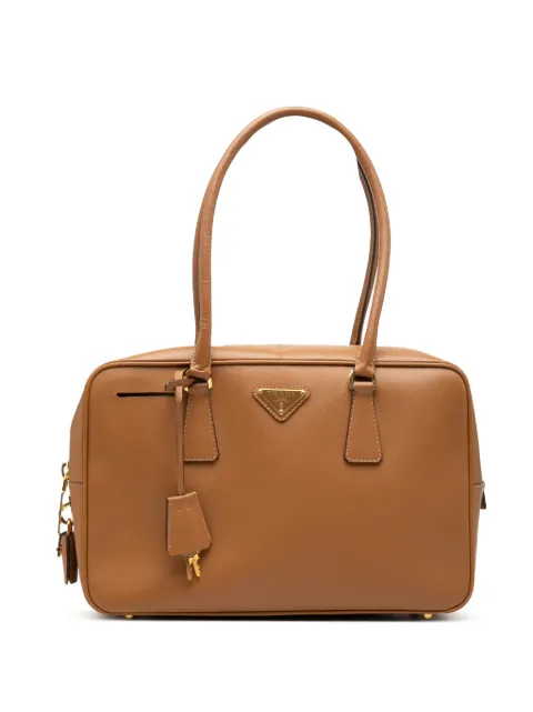 Prada Pre-Owned 2013-2026 bolso de mano Bauletto de piel Saffiano