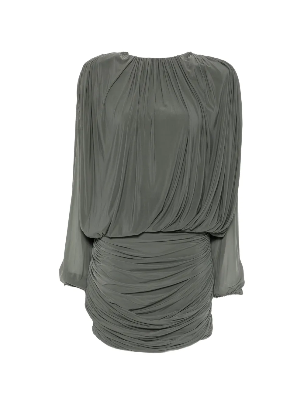 Magda Butrym ruched gathered-detailing mini dress