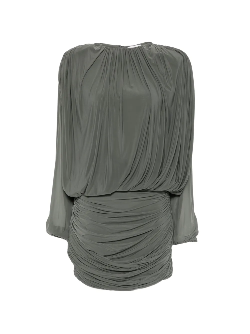 Magda Butrym ruched gathered-detailing mini dress